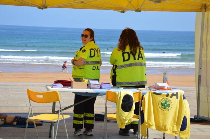 Larrialdien aurrean nola jokatu jakiteko hitzaldia emango du Zarauzko DYAk