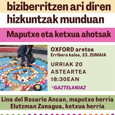 Hitzaldia: Hizkuntza komunitate gutxituen inguruko hitzaldia