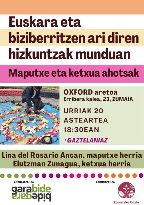 Hitzaldia: Hizkuntza komunitate gutxituen inguruko hitzaldia