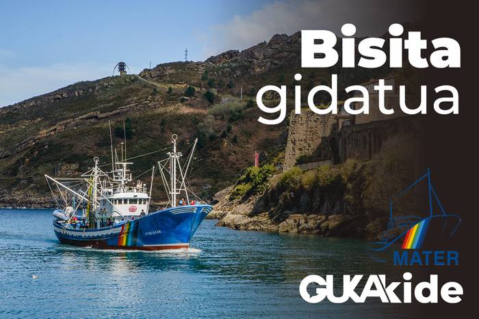 'Mater' arrantza-ontzian Jaizkibel ezagutzeko bisita gidatua Gukakideentzat