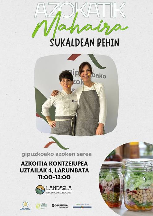 Tailerra: 'Azokatik Mahaira: Sukaldean Behin'