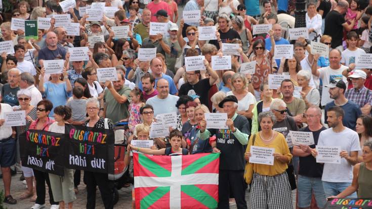 Zarauztarrek ere euskararentzat justizia eskatu dute