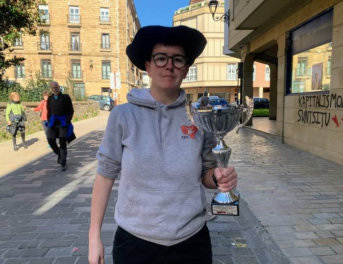 Euskal Pilota Egokituko zirkuituko Bizkaiko Irekia irabazi du Leire Esnalek