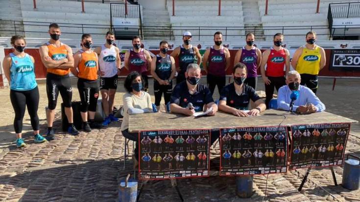 Binakako Euskal Pentatloiko kanporaketa izango du bihar Jokin Eizmendik