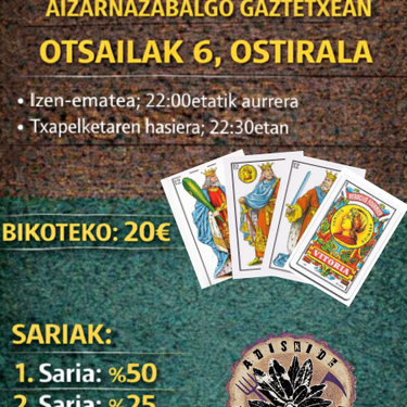 Adiskide gaztetxearen mus txapelketa