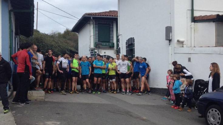 San Martingo mendi lasterketa iruditan