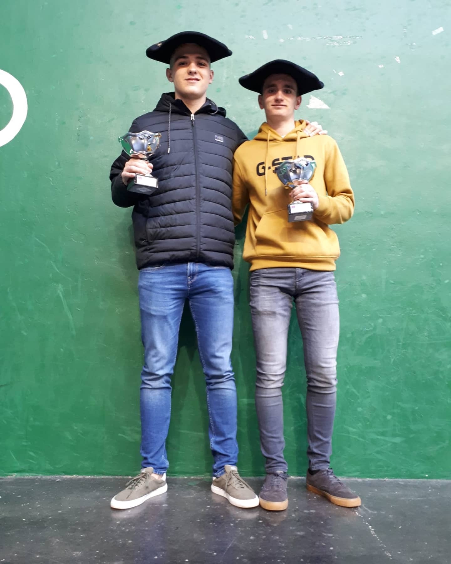 Jon Etxaniz eta Alex Juaristi, Gipuzkoako txapeldun