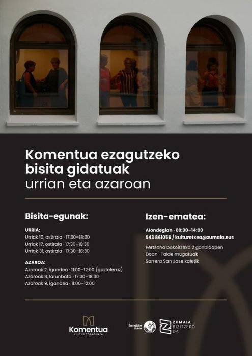 Komentua ezagutzeko bisita gidatua