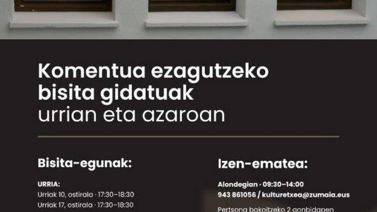 Komentua ezagutzeko bisita gidatua
