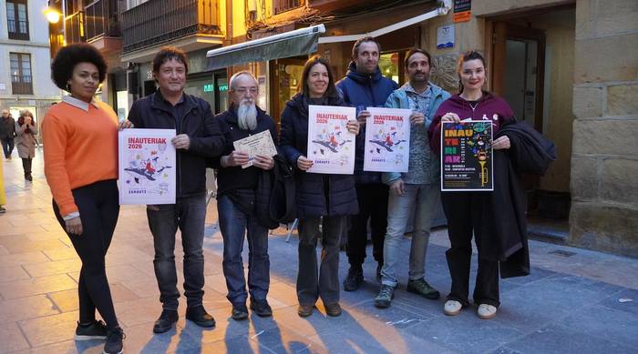 Inauteriak ospatzeko prest dago herria