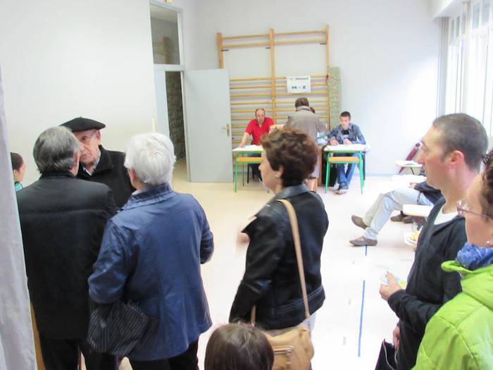 Parte hartzeak puntu bat behera egin du Zestoan, ehuneko 40,48koa da zifra