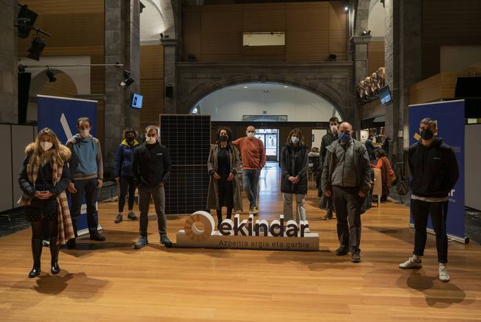 Abenduaren 15ean aurkeztuko dute Ekindar energia kooperatiba