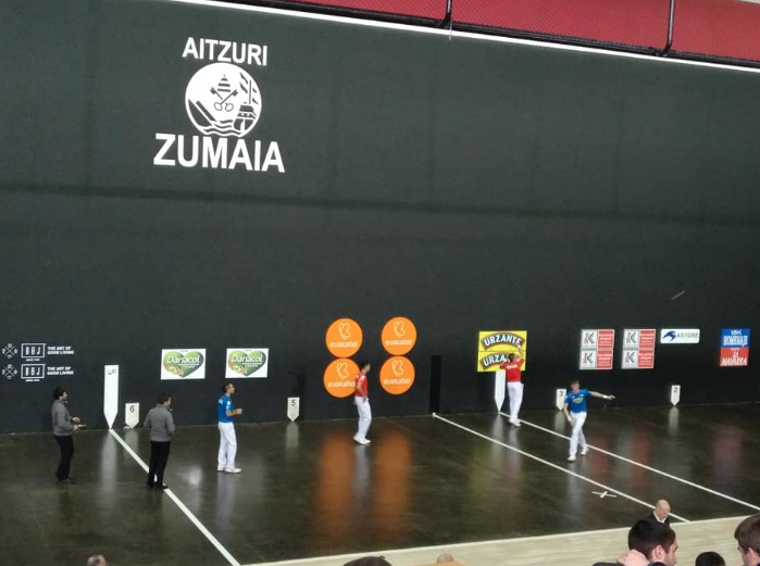 Olaizola II.a eta Urrutikoetxea garaile Zumaian
