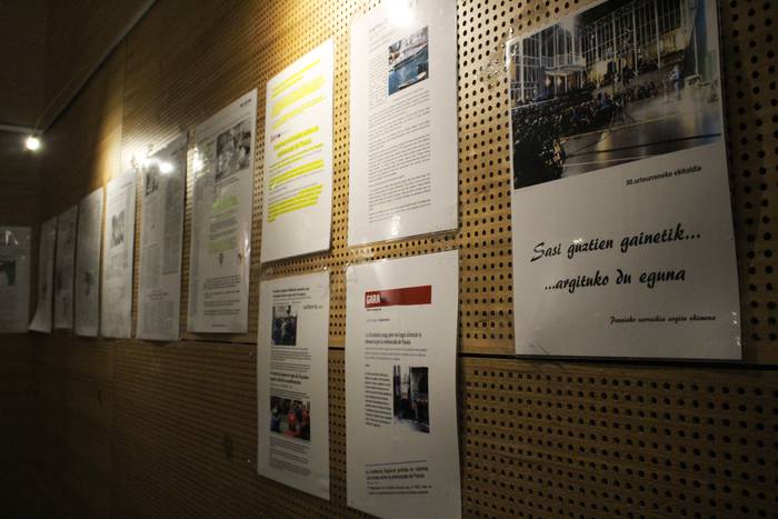 Pasaiako segadaren inguruko erakusketa jarri dute Sanagustin kulturgunean