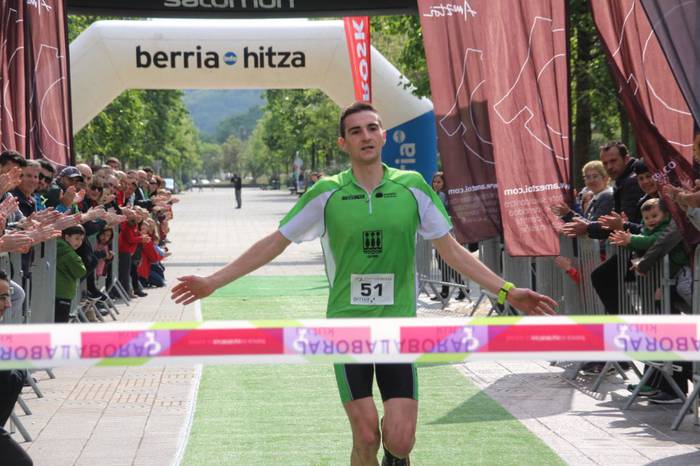 Ander Iñarra eta Nerea Amilibia garaile Pagoeta Mendi Lasterketan