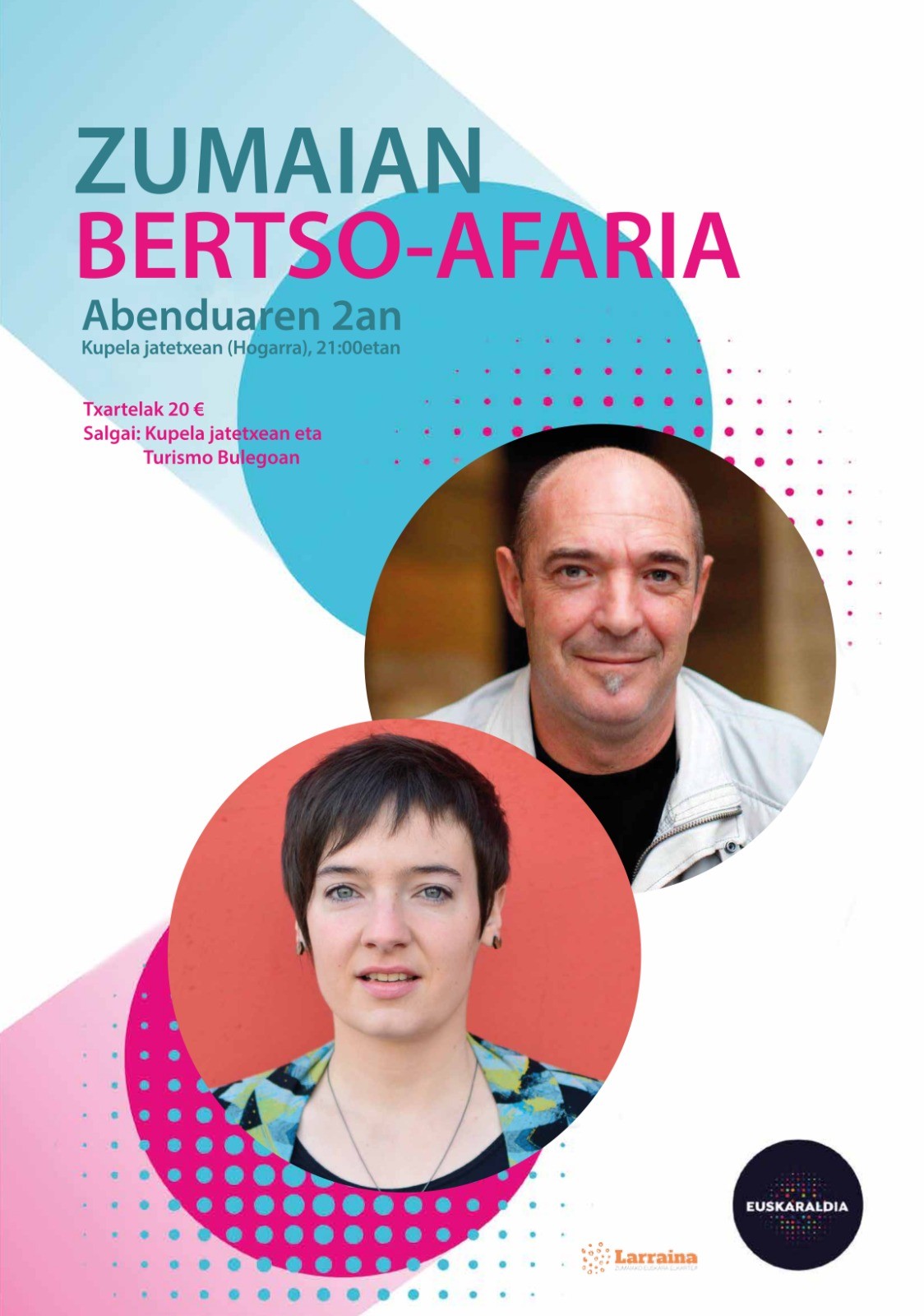 Bertso afaria Euskaraldiaren amaieran