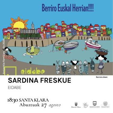 Antzerkia: 'Sardina freskue' (Eidabe)
