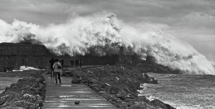Alerta gorria deitu du Euskalmetek astelehen eta astearterako, itsaso handiagatik