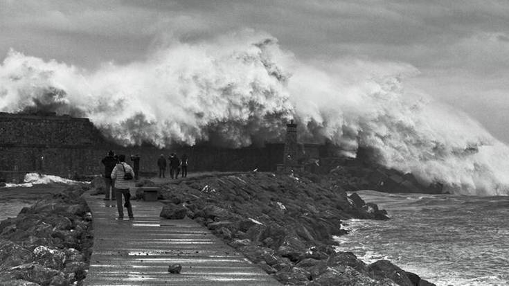 Alerta gorria deitu du Euskalmetek astelehen eta astearterako, itsaso handiagatik