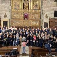 Gabon Koruaren saioa eta kalejira