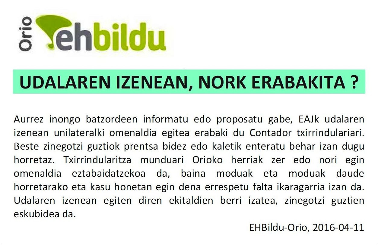 ERRESPETU FALTA IKARAGARRIA