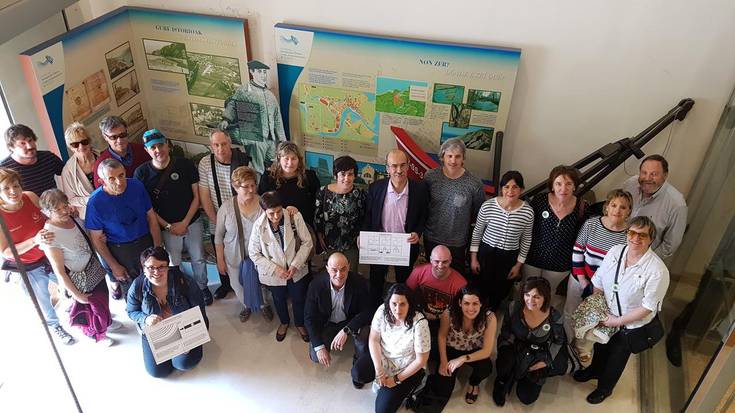 Itsuentzako materiala sortu dute Algorri interpretazio zentroan