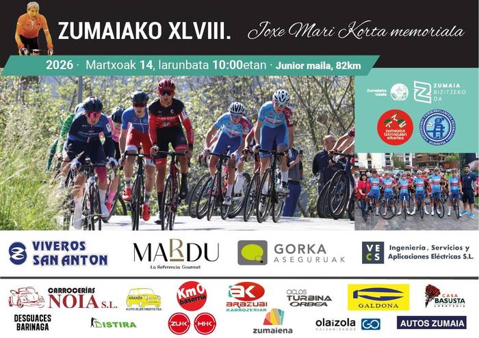 Zumaiako 48. Joxe Mari Korta memoriala