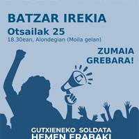 M17ko greba orokorra prestatzeko batzar irekia