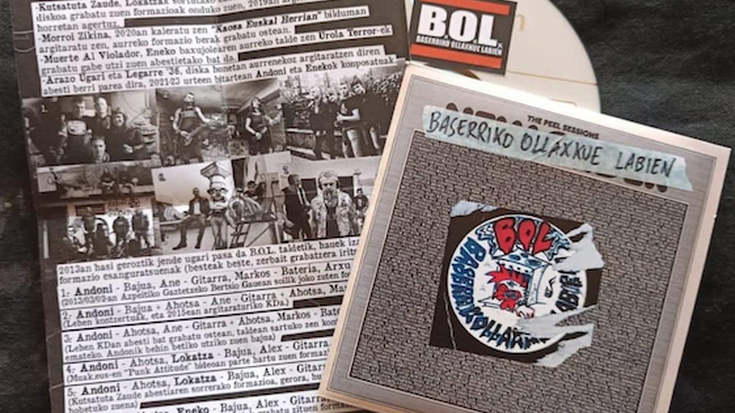 Bost kantuko zuzeneko bilduma diskoa plazaratu du B.O.L. taldeak