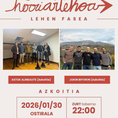 Gipuzkoako Herriarteko Bertso Txapelketako saioa