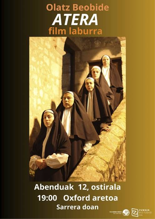 Emanaldia: Olatz Beobideren 'Atera' film laburra