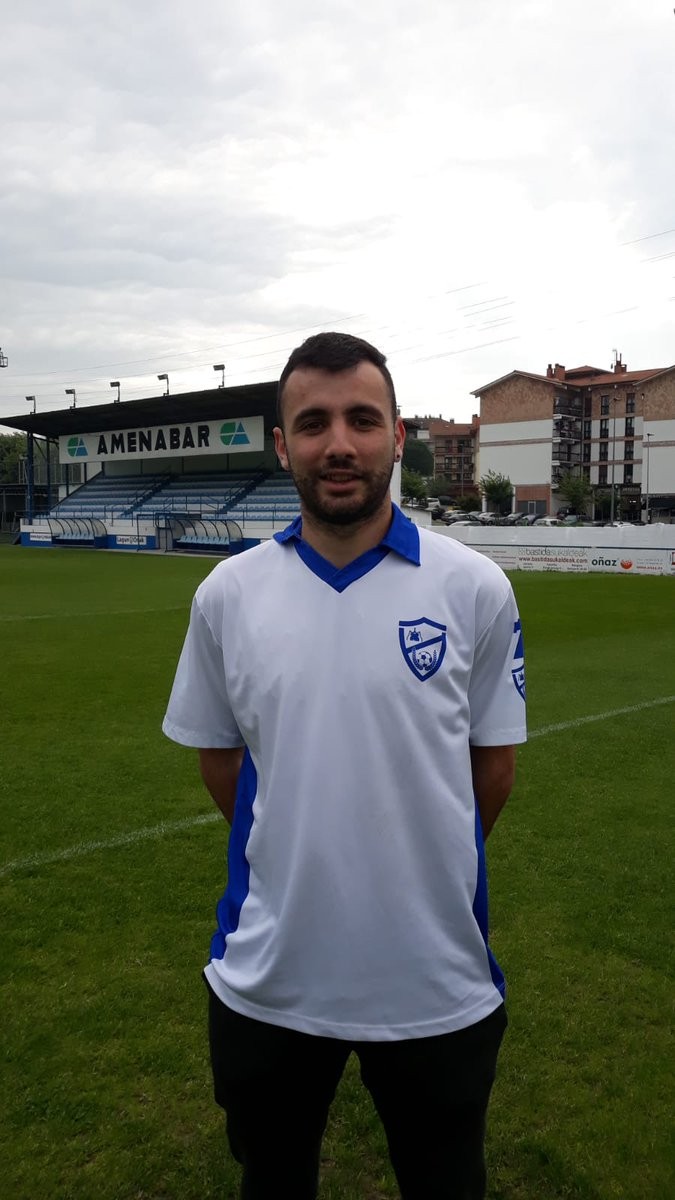 Xabier Gereta da Lagun Onaken lehen fitxaketa