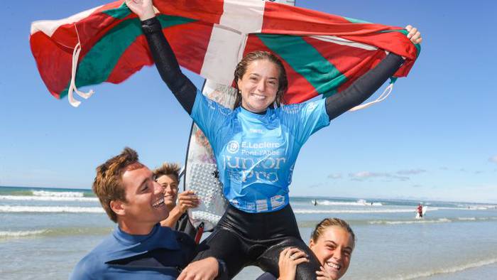 Junior Pro La Torche txapelketa irabazi du Annette Gonzalez Etxabarrik