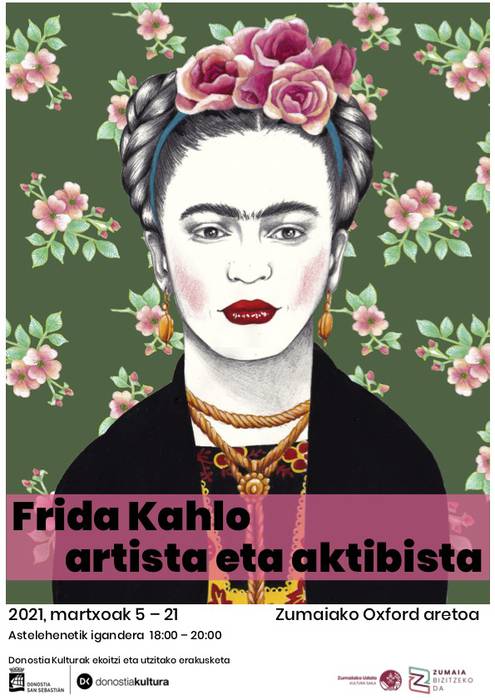 'Frida Kahlo. Artista eta aktibista' erakusketa zabalduko da bihar Alondegian