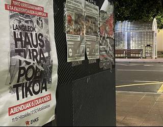 Larunbatean Durangoko manifestaziora joateko autobusa antolatu dute