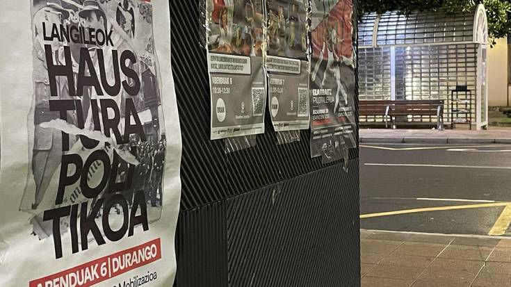 Larunbatean Durangoko manifestaziora joateko autobusa antolatu dute