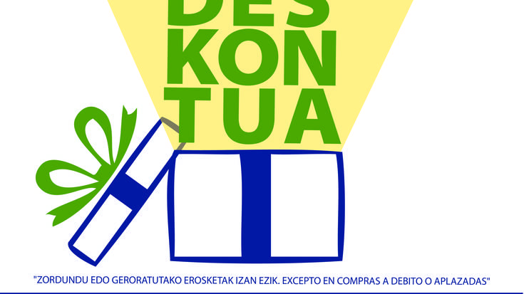 Bertan txartelarekin ordaindutako erosketetan %5eko deskontua izango da