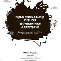 Mahai-ingurua: 'Nola kudeatuko ditugu hondakinak Azpeitian?'