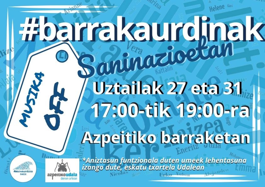 Bihar #Barrakaurdinak izango dira saninazioetan