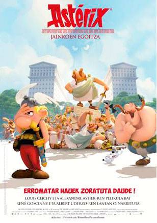 Zinea: 'Asterix. Jainkoen egoitza'