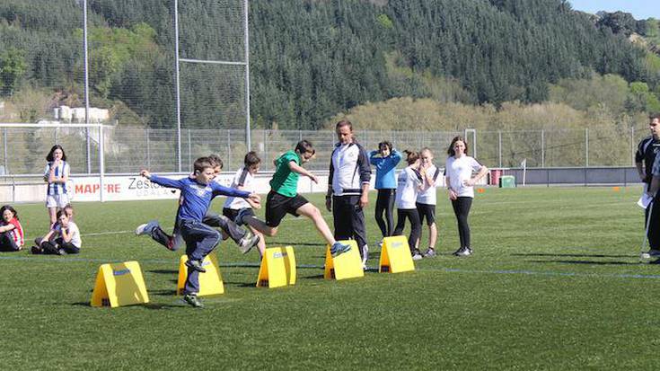 Atletismo probak egin dituzte Iraetan