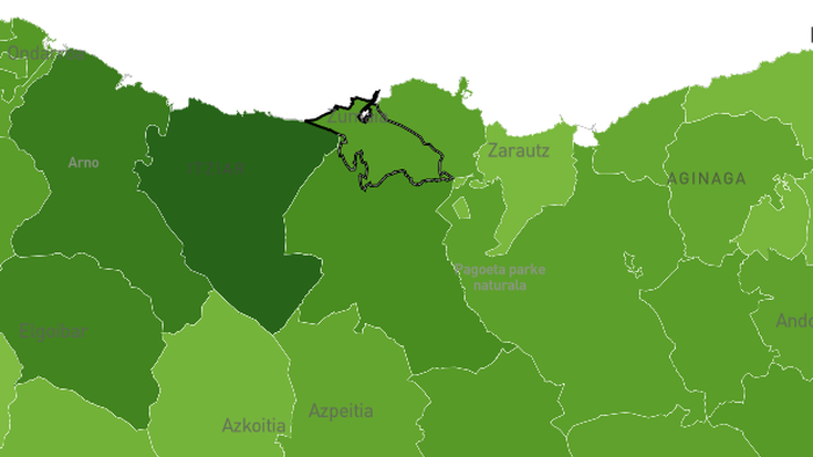 Aiarren eta oriotarren desplazamenduak, kontrolatuta