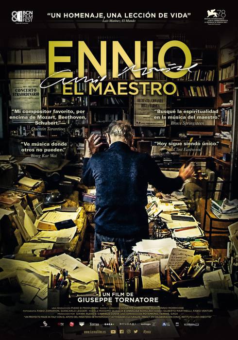 'Ennio, el maestro' jatorrizko hizkuntzan, azpitituluekin
