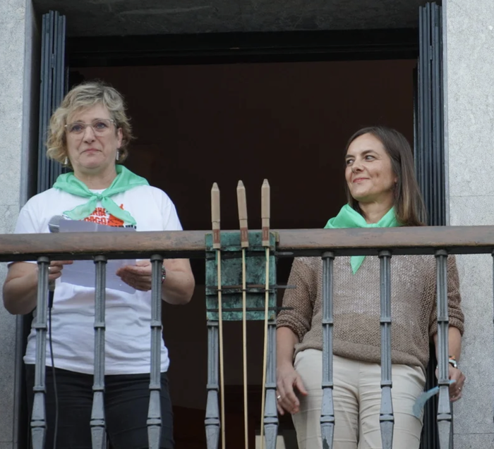 Sanmigelak Aizarnazabalen: txupinazoa