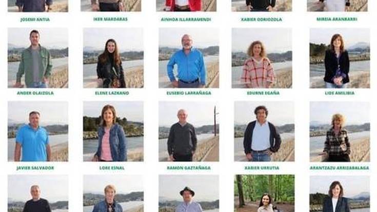 Zumaiako EAJren hautagaien aurkezpena
