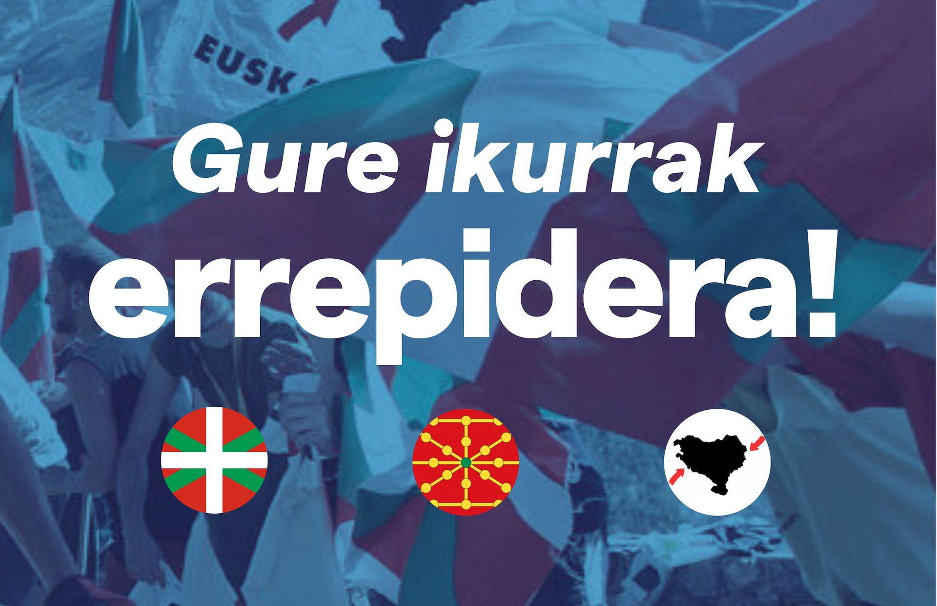Gure Ikurrak Errepidera ekimenean parte hartzera deitu dituzte zumaiarrak bihar Espainiako Vuelta dela eta
