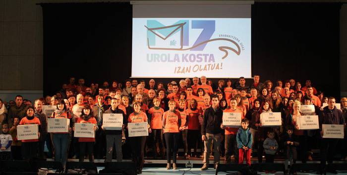Herri galdeketak egiteko sinaduren erronka aise gainditu dute Urola Kostako herrietan