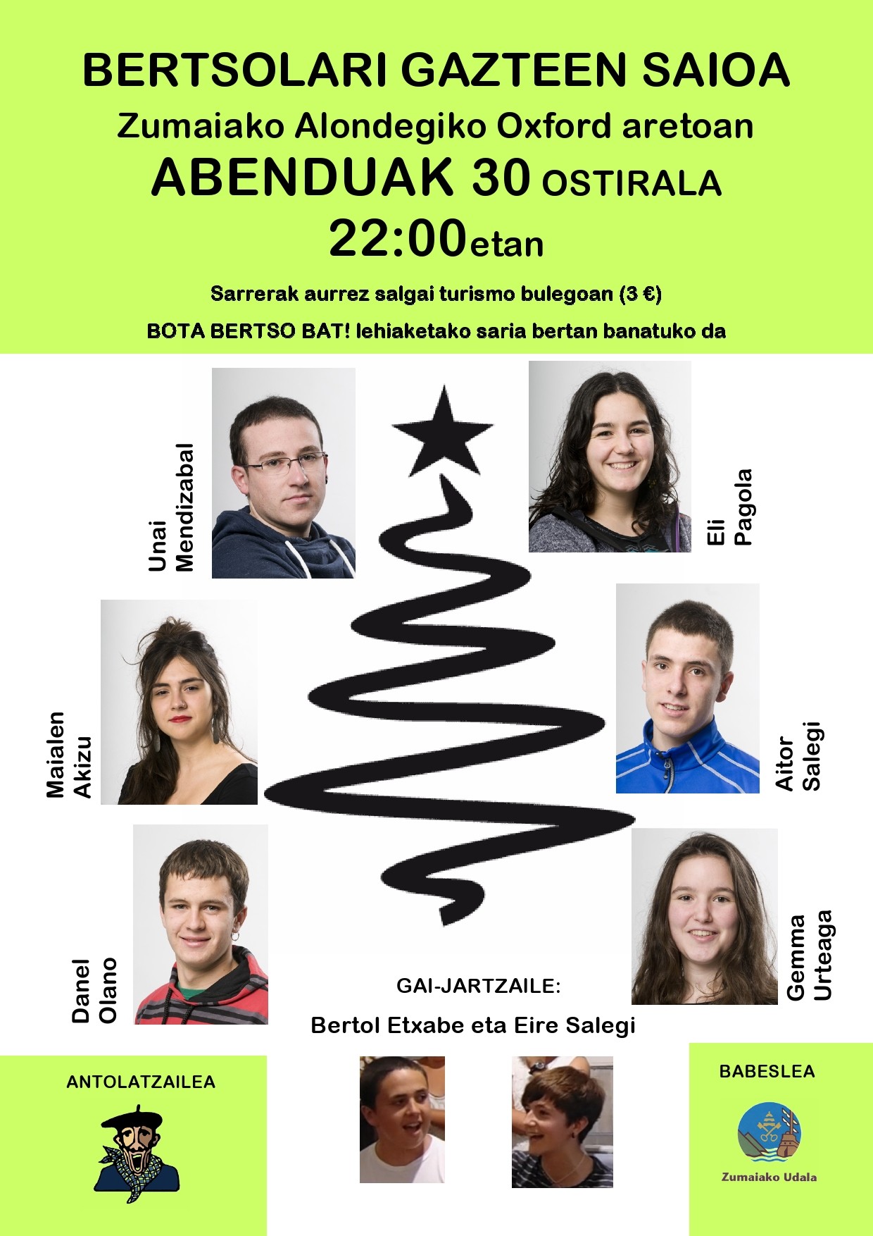 Bertsolari gazteak 30ean