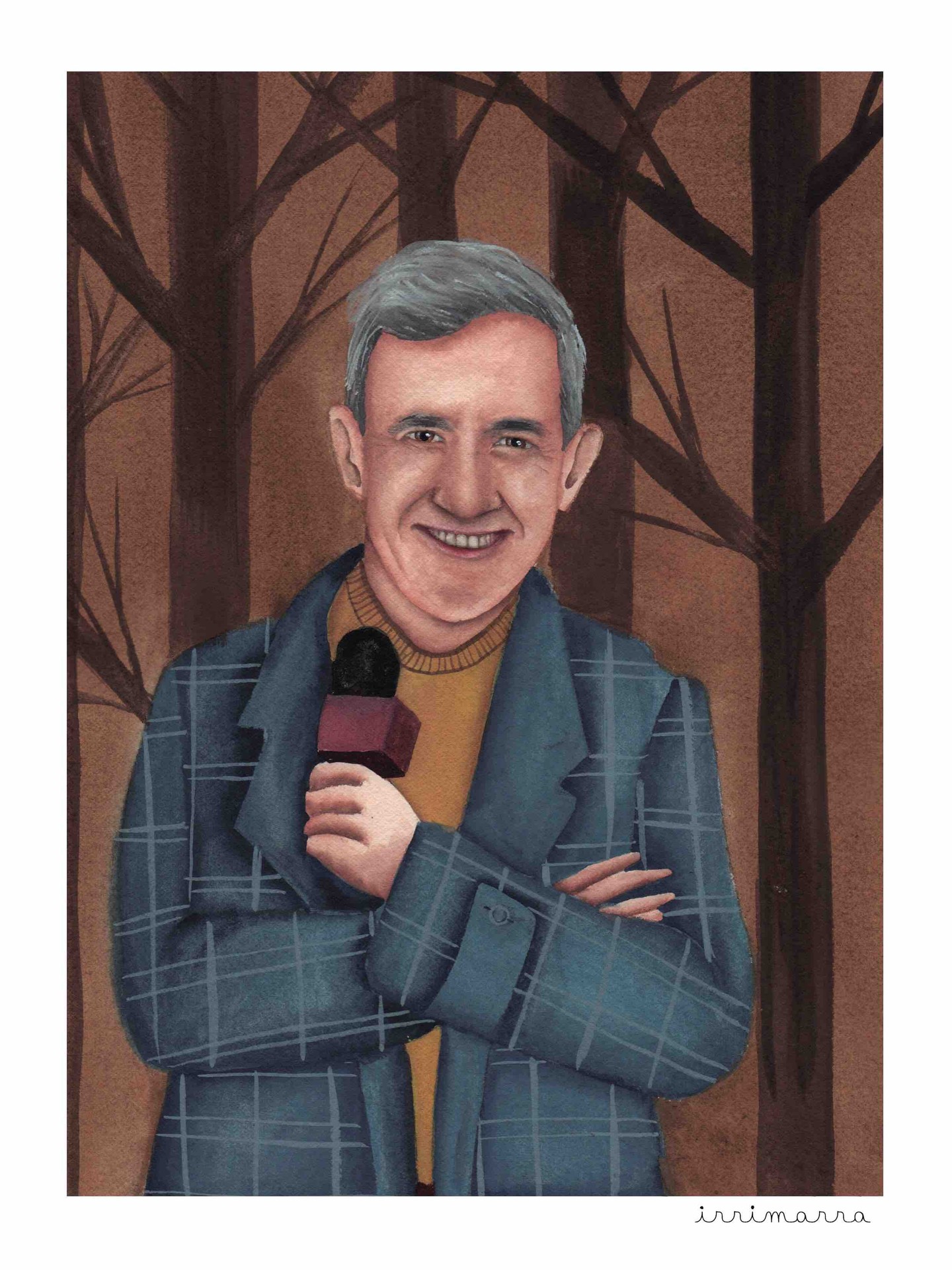 Agustin Ezenarro, benetako kazetari sena