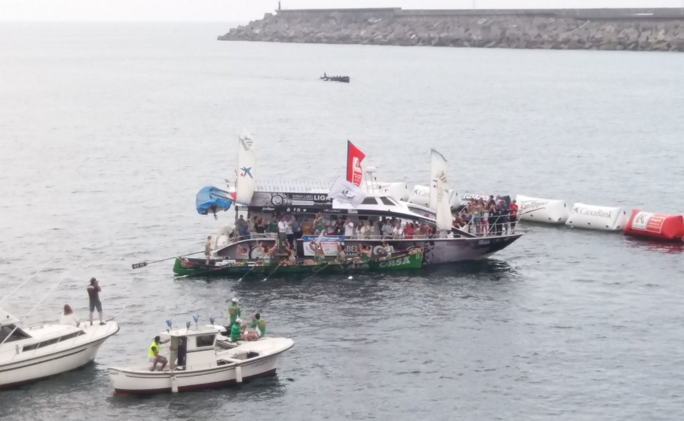 Orio laugarren,  Zierbenako estropada puntuagarrian